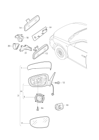 18G857537E-Cover rr view mir