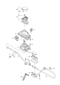 4M1713041D-Gear shifting mechanism