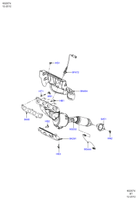 2S619451AC-GASKET,W.PUMP INLET
