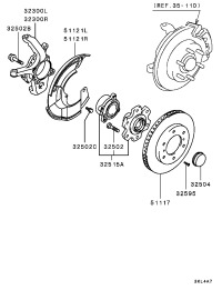 MR374501-KNUCKLE,LH