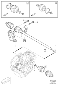 36011298-Shaft, replace, rh