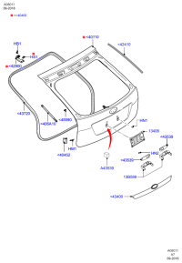 8M5113406AA-BRACKET,HARNESS