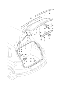 5N0827023A-Lid, trunk lid