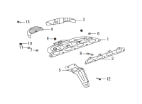 SMW251346-MANIFOLD, EXHAUST