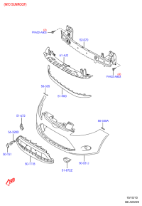 DN0250YA264-GASKET EXH MANI
