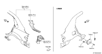 G81002FJMA-FENDER ASSY RR