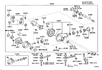 4110135160-CARRIER SUB-ASSY, DIFFERENTIAL, FRONT
