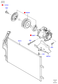 5M5H19710AA-CONDENSER ASSY
