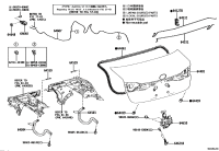 641270D080-SUPPORT, LUGGAGE COMPARTMENT DOOR TORSION BAR
