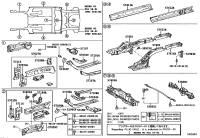 5140102030-Bracket sub-assy, engine front mounting