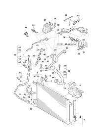 5QJ820411-CONDENSER / VW/PASSAT