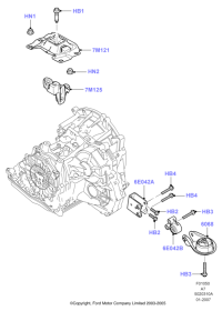 5M516P093VA-BRACKET,HARNESS