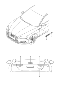 8W6853742-AUDI assy., AUDI