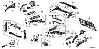 60810T7MH00ZZ-Frame comp l, fr