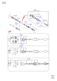FG2122520-Inboard/connector set-rh