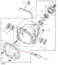TVK000180-Differential assembly-rear