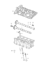 06K109021H-CAMSHAFT SUB-ASSY