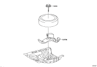 519310D240-CARRIER, SPARE WHEEL, NO.1
