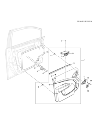 9022739-Deflector, side door