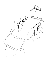 5191429AB-Transport assy-windshield 30 Lite glass