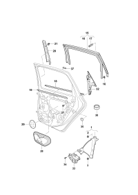 2SD839461-WINDOW WINDER LH FRT/A6