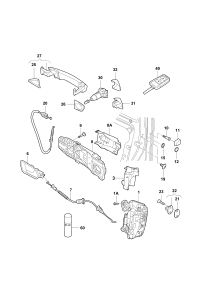 3VD837206A-Handle, outer