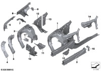 41007480996-Support-wheelhouse outer rh