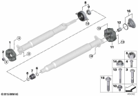 PROPELLER SHAFT JOINT-E60/61