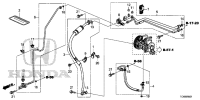 3886151BH00-Bracket, suction hose