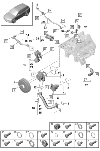 9A712101304-Water pump