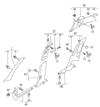 5N0867233B-Trim-a pillar