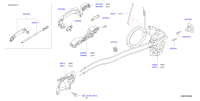 80570AA10A-STRIKER ASSY-FRONT DOOR LOCK
