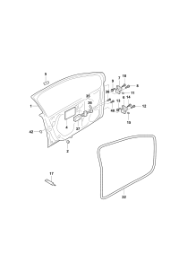 GATE ASSY-POWER TAIL,LH