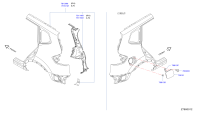 G81006FVMB-FENDER REAR,RH