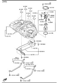 KD3160960-GAUGE,FUEL TANK