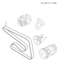 5482728-Belt, alternator