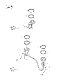 5QA919051A-Fuel delivery unit