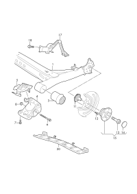 2Q0501715J-Garnish assy-rr axle
