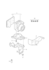 BRACKET/PASSAT CC/TIGUAN/Q3