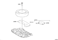 5193102210-CARRIER, SPARE WHEEL, NO.1