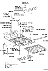 585103M132B0-MAT ASSY, FLOOR, FR