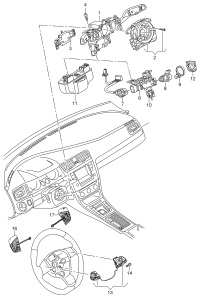 Switch, steering