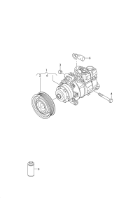 4M0820803-COMPRESSOR,AIR CON