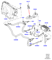 PCH501122-HOSE ASSY-EGR COOLER,OUT