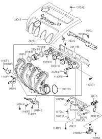 2831025081-MANIFOLD INTAKE