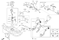 31030B5000-FILLER NECK & HOSE ASSY