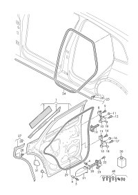 80A833051A-Door assy-rr, lh