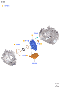 FD8P7G186AC-STRAINER ASSY-OIL