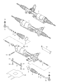 TIE-ROD STEERING FRONT LH&RH