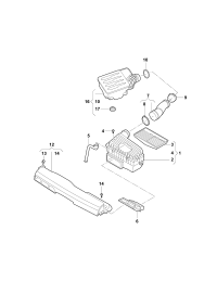 22D129607-AIR CLEANER